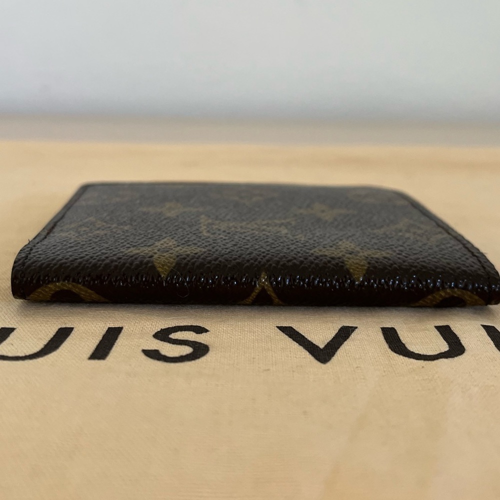 Rare Louis Vuitton Bifold Credit Card Wallet Monogram Vintage France 1987 - Picture 5 of 17